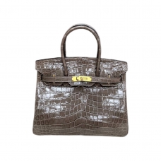 Сумка Hermes Birkin 30 в крокодиловой коже Niloticus 